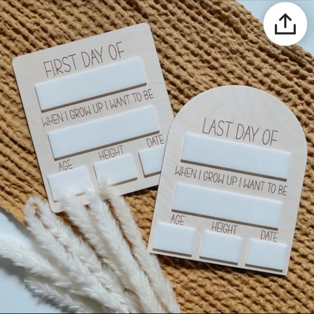 Small Wooden Sign